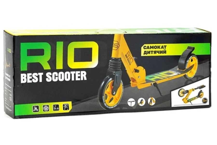 Самокат Best Scooter Rio Рожевий