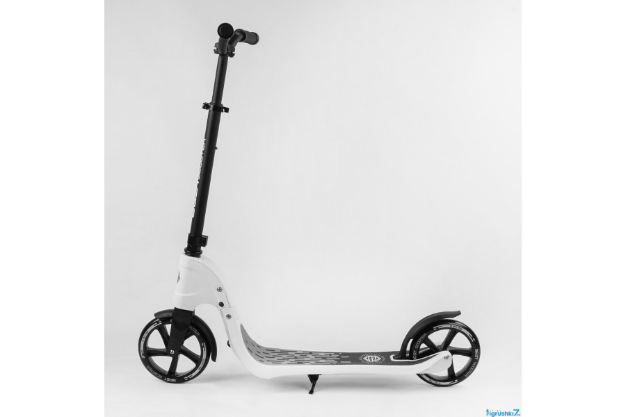 Самокат складний Best Scooter Wave білий з чорним