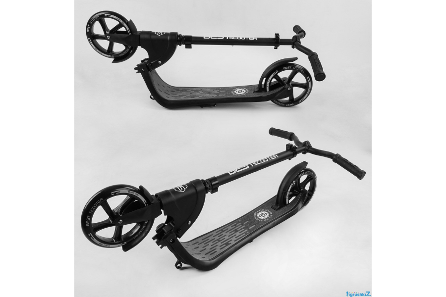 Самокат складной Best Scooter Wave черный