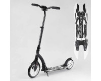 Самокат складной Best Scooter Movement черно-белый