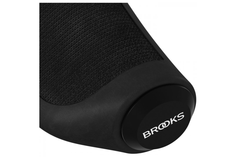 Гріпси гумові Brooks Ergonomic Rubber Grips 130/130 black