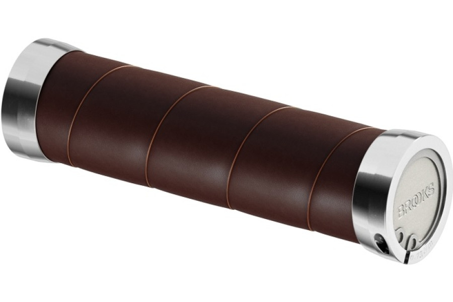 Гріпси шкіряні Brooks Slender Leather Grips 130/130 mm brown