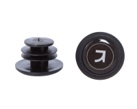 Заглушка керма Green Cycle GEN-09 нейлон, діаметр 20,5 мм, чорна