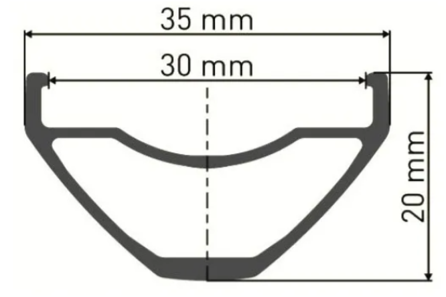 Обід DT Swiss E 532 29x30 mm disc brake 32 отв.