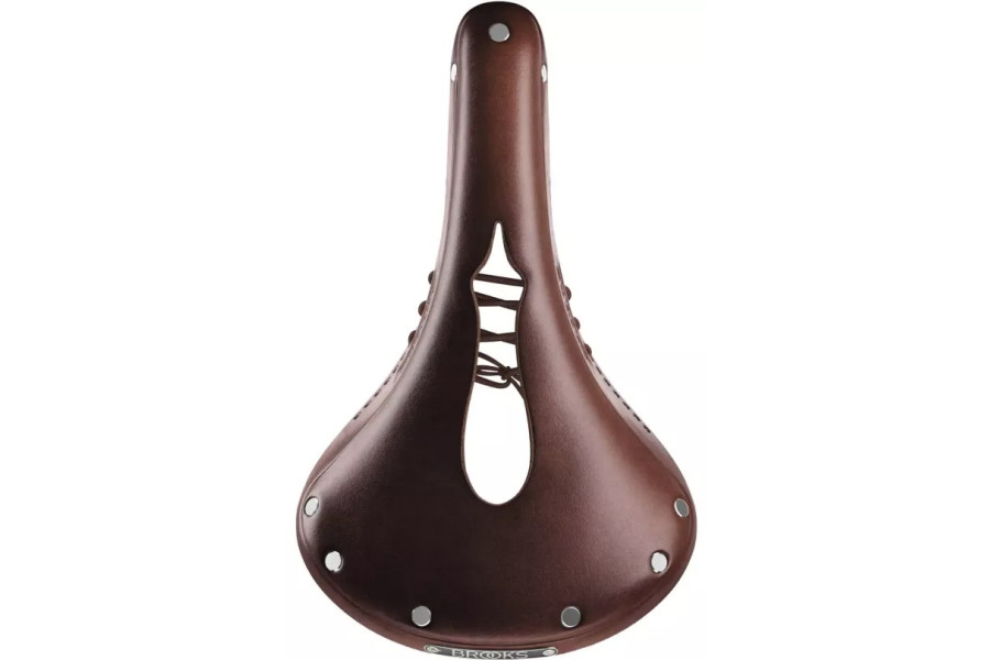 Седло велосипедное Brooks B17 Carved Brown