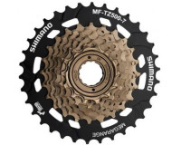 Трещотка Shimano MF-TZ500-7 Tourney 7 ск. 14-34T MegaRange, бронз.