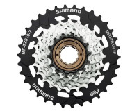 Трещотка Shimano MF-TZ510-7 Tourney 7 ск. 14-34T MegaRange, серебро