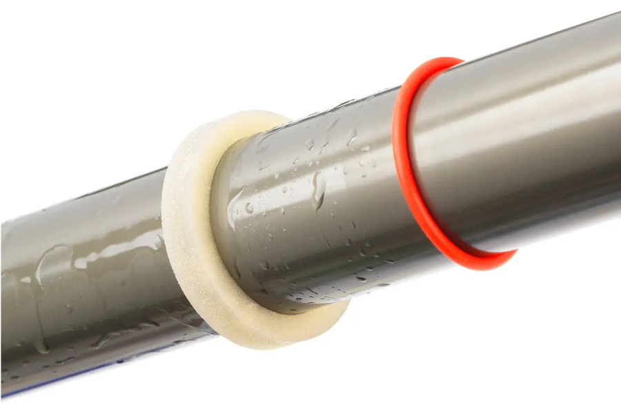 Кільце проставочне передньої вилки паралон 4,5*32 мм чорний RISK RA143