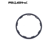 Кільце проставочне з пазом для барабана втулки Risk RA107-2 алюміній 1,85*28.6 анод.