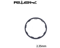 Кольцо проставочное с пазом для барабана втулки Risk RA107-4 алюминий 2,35*28.6 анод.
