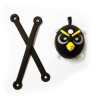 Габарит Angry Birds Чорний