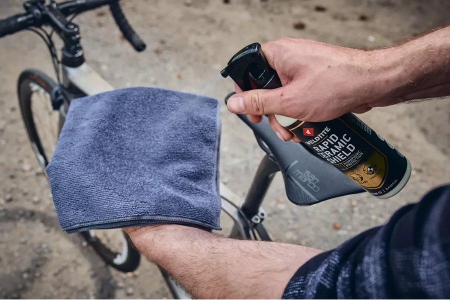 Полироль для велосипеда Weldtite 03103 Rapid Ceramic Shield Kit