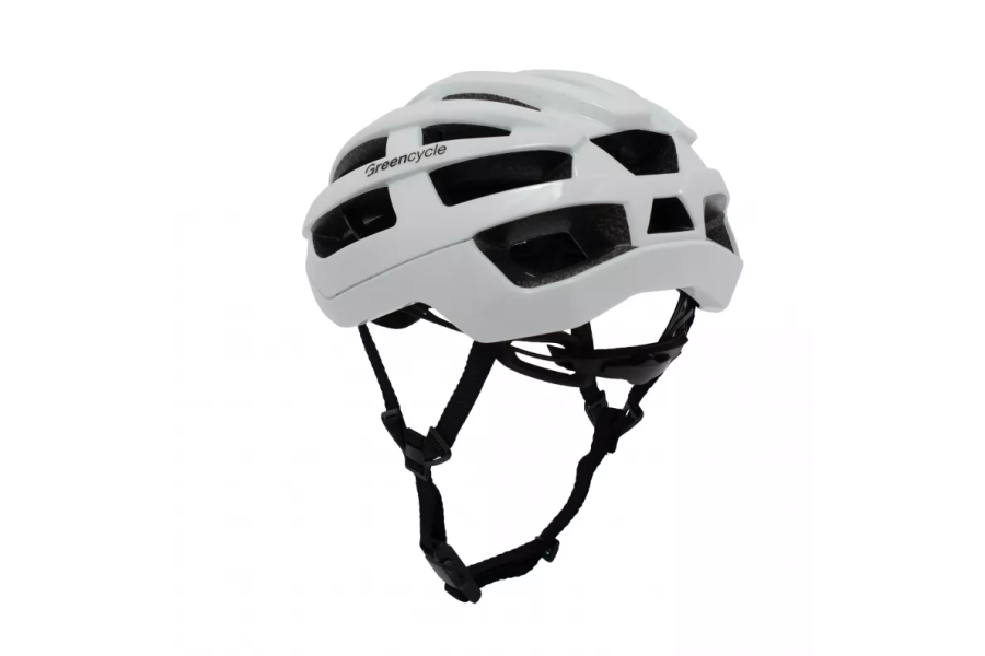 Шлем Green Cycle ROCX белый глянец